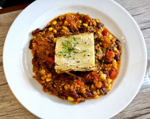Chili sin carne at Le Potager du Marais - Saint Paul in Paris