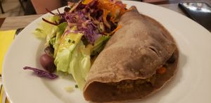 Sarrasin crepe at Le Potager du Marais - Saint Paul in Paris