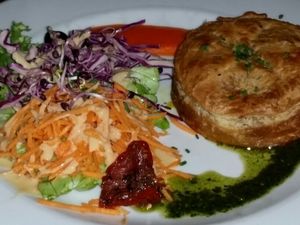 vegetable pie at Le Potager du Marais - Saint Paul in Paris