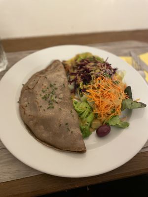 Crêpe de sarrasin  at Le Potager du Marais - Saint Paul in Paris