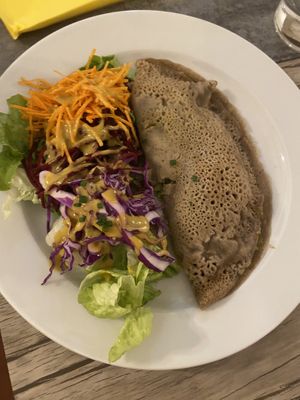 Buckwheat crepe   at Le Potager du Marais - Saint Paul in Paris
