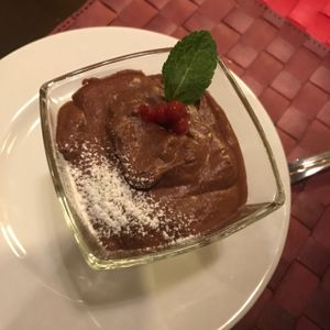 chocolate mousse at Le Potager du Marais - Saint Paul in Paris