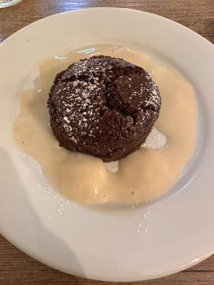 Chocolate cake  at Le Potager du Marais - Saint Paul in Paris