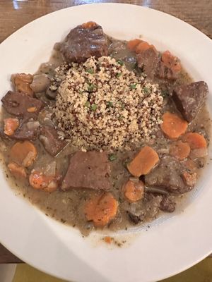 Beef bourguignon   at Le Potager du Marais - Saint Paul in Paris