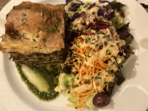 Lasagne met walnoten   at Le Potager du Marais - Saint Paul in Paris