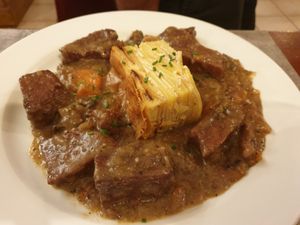 Beef bourginon at Le Potager du Marais - Saint Paul in Paris