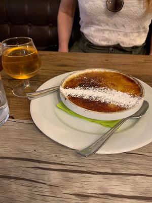Creme brûlée, highly recommend   at Le Potager du Marais - Saint Paul in Paris