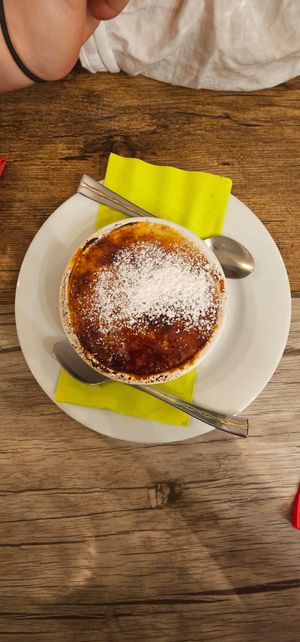 Creme Brule at Le Potager du Marais - Saint Paul in Paris