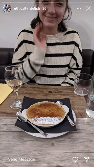 Crème brûlée  at Le Potager du Marais - Saint Paul in Paris