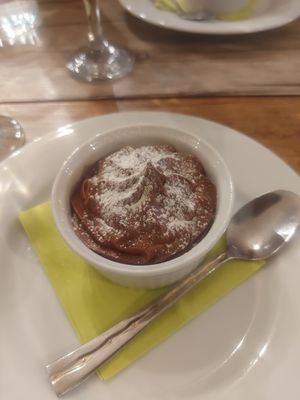 Chocolate mousse at Le Potager du Marais - Saint Paul in Paris