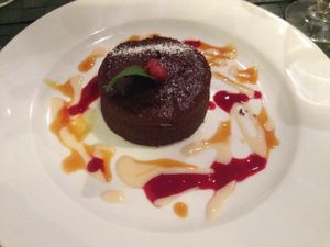 Moelleux au chocolat at Le Potager du Marais - Saint Paul in Paris