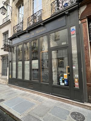 Front of restaurant   at Le Potager du Marais - Saint Paul in Paris