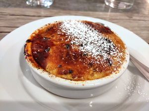 Crème brûlée at Le Potager du Marais - Saint Paul in Paris