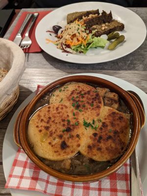 onion soup at Le Potager du Marais - Saint Paul in Paris