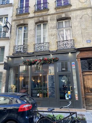 Outside the restaurantt  at Le Potager du Marais - Saint Paul in Paris