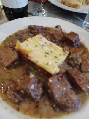 Seitan bourguignon    at Le Potager du Marais - Saint Paul in Paris
