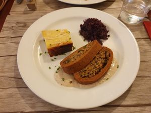 Roti de Seitan at Le Potager du Marais - Saint Paul in Paris