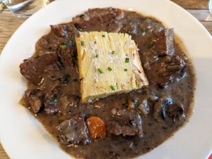 Seitan stew at Le Potager du Marais - Saint Paul in Paris
