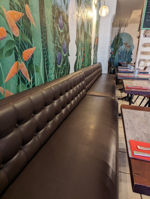 Seating area at Le Potager du Marais - Saint Paul in Paris