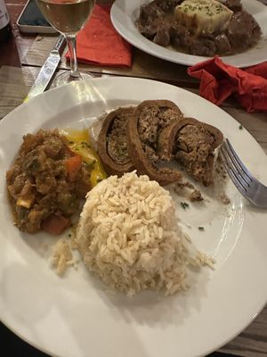 Roast seitan   at Le Potager du Marais - Saint Paul in Paris