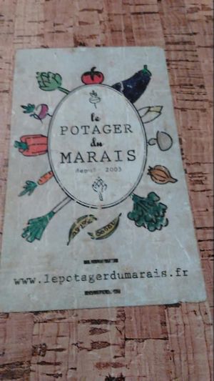   at Le Potager du Marais - Saint Paul in Paris