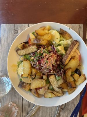 Complex salad   at Le Potager du Marais - Saint Paul in Paris