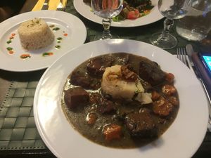 Seitan stew at Le Potager du Marais - Saint Paul in Paris