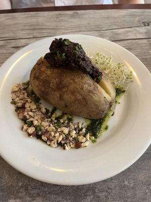 Tapenade potato  at Le Potager du Marais - Saint Paul in Paris