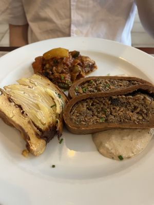 Seitan roast   at Le Potager du Marais - Saint Paul in Paris