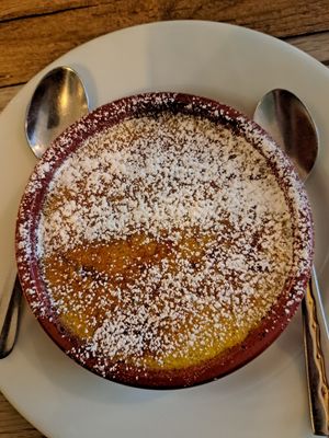 Crème brûlée at Le Potager du Marais - Saint Paul in Paris