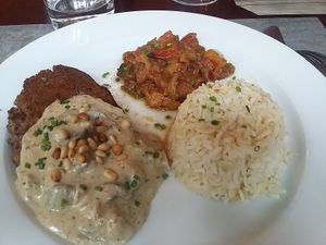 Some of the juiciest seitan ever at Le Potager du Marais - Saint Paul in Paris