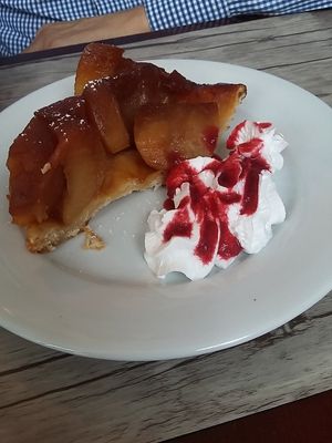 Tarte tatin at Le Potager du Marais - Saint Paul in Paris
