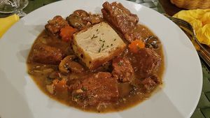 Seitan bourguignon at Le Potager du Marais - Saint Paul in Paris