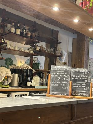 The specials tonight…..  at Le Potager du Marais - Saint Paul in Paris