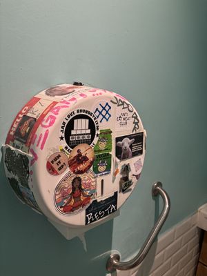 Happy cow stickers !  at Le Potager du Marais - Saint Paul in Paris