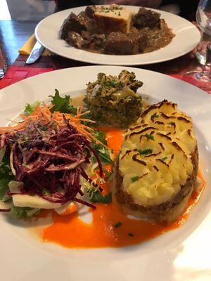 Incredible traditional French cuisine & it’s vegan   at Le Potager du Marais - Saint Paul in Paris