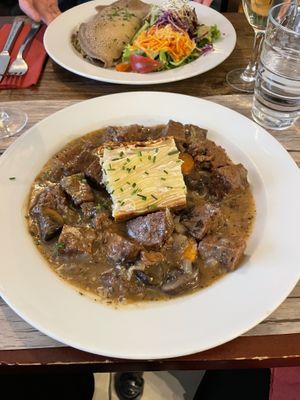Seitan Bourguignon  at Le Potager du Marais - Saint Paul in Paris