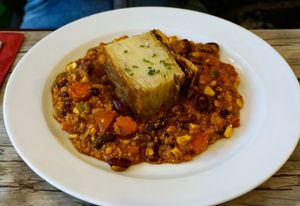 Chili sin carne at Le Potager du Marais - Saint Paul in Paris