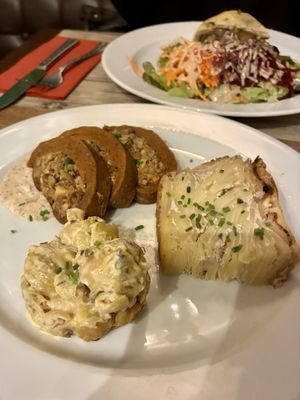 seitan roast at Le Potager du Marais - Saint Paul in Paris