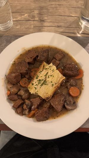 “Beef” bourguignon   at Le Potager du Marais - Saint Paul in Paris