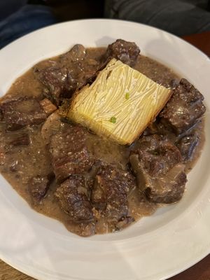 Seitan stew with potatoes   at Le Potager du Marais - Saint Paul in Paris