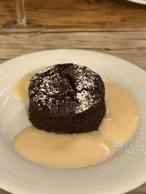 Chocolate cake  at Le Potager du Marais - Saint Paul in Paris