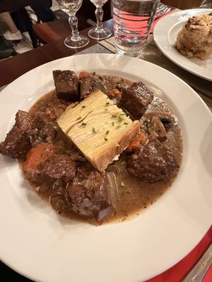 Bœef bourgignon  at Le Potager du Marais - Saint Paul in Paris