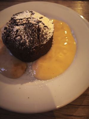 Moelleux au chocolat at Le Potager du Marais - Saint Paul in Paris