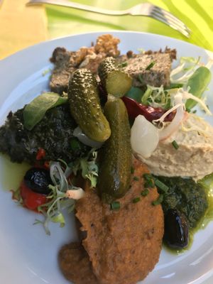 Starter- sampler at Le Potager du Marais - Saint Paul in Paris