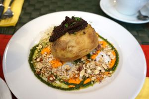 Jacket Potato at Le Potager du Marais - Saint Paul in Paris