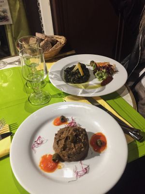 Tartar and pate at Le Potager du Marais - Saint Paul in Paris