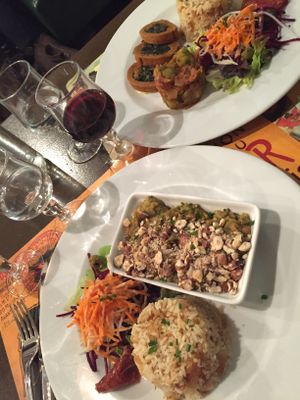 Main dishes at Le Potager du Marais - Saint Paul in Paris