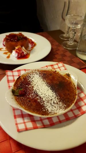 Crème brulee at Le Potager du Marais - Saint Paul in Paris