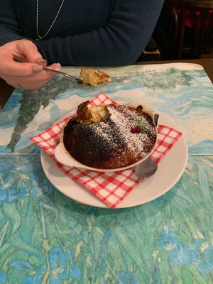 Vegan Creme Brûlée!!  at Le Potager du Marais - Saint Paul in Paris